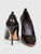 Burberry Brown Patent Leather Heels