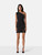 Roland Mouret Black Off Shoulder Mini Dress