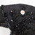 Dries Van Noten Black Sequin Embellished Mules