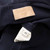 Lanvin Navy V-Neck Dress