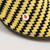 Céline Yellow & Black Striped Knit Pumps
