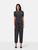Marni Navy Silk Abstract Pattern Trousers & Top Set