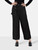 Yohji Yamamoto Black Draped Belt Trousers
