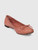 Gucci Pink Leather Ballet Flats