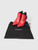 Saint Laurent Red Leather Ankle Boots