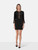 Self-Portrait Black Lace Trim Mini Dress