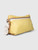 Lanvin Yellow Leather Matelasse Clutch