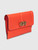 Christian Louboutin Red Leather Sweet Charity Wallet