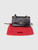 Valentino Garavani Black Smooth Leather Rockstud Bag