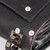 Valentino Garavani Black Smooth Leather Rockstud Bag