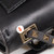 Valentino Garavani Black Smooth Leather Rockstud Bag