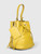 Balenciaga Green Leather Papier Bucket Bag