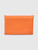 Hermès Orange Chandra Goatskin Calvi Card Holder