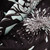 Alexander McQueen Black Silk Floral Shattered Glass Top