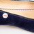 Charlotte Olympia Navy Velvet Cat Flats