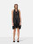 Milly Black Sequinned Feather Trim Amelia Dress