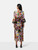 Preen By Thornton Bregazzi Floral Midi Sheer Dress