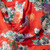 Iro Red Silk Floral Print Dress