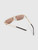 Prada Pink Tinted Square Sunglasses