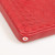 Bottega Veneta Red Leather Intrecciato Clutch