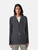 Chanel Vintage Grey Single Breasted CC Blazer