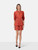 Maje Teracotta Long Sleeve Mini Dress