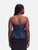 Kika Vargas  Navy Peplum Top