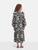 Alexander McQueen Seashell Silk High Low Hem Blouse
