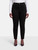 FRAME Black The Snapped Denim Legging