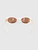 Miu Miu Milk Ecru Acetate Oval Sunglasses