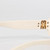 Miu Miu Milk Ecru Acetate Oval Sunglasses