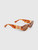 Miu Miu Havana Tortoiseshell Oval Sunglasses