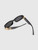 Miu Miu Black Frame Oval Sunglasses