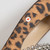 Jimmy Choo Brown Suede Leopard Embellished Flats