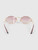 Miu Miu Gold Frame Violet Lenses Sunglasses