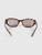 Miu Miu Honey Havana Irregular Sunglasses