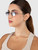 Miu Miu Gold Frame Blue Rimless Sunglasses