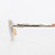 Miu Miu Gold Frame Rectangular Sunglasses