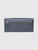 Prada Navy Saffiano Leather Long Wallet