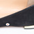 Aquazzura Black Suede Pom Pom Flats