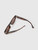 Fendi Havana Square Sunglasses
