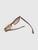 Fendi Havana Tortoiseshell Lettering Sunglasses