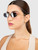 Fendi Blue First Crystal Sunglasses