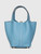 Hermès Blue Jean Clemence Leather Picotin Lock 18 Bag