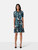 Erdem Blue Floral Pattern Midi Annie Dress