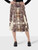 Roland Mouret Abstract Pattern Wool Midi Skirt