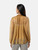 Zimmermann Khaki Silk Sheer Polka Dot Blouse