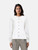 Ganni White Frilly Collar Blouse