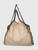 Stella McCartney Beige Faux Suede Falabella Tote Bag