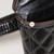 Chanel Vintage 1994-96 Black Quilted Patent Belt Bag